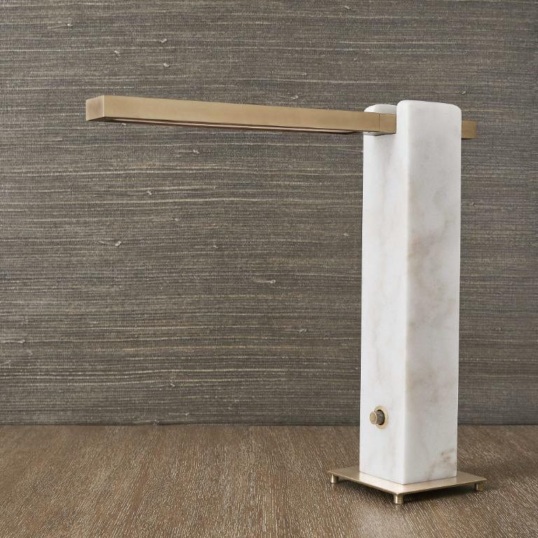 Black Label Director Led Table Lamp - Marble