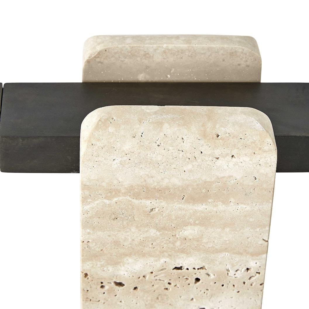 Black Label Director Table Lamp - Travertine - Image 2