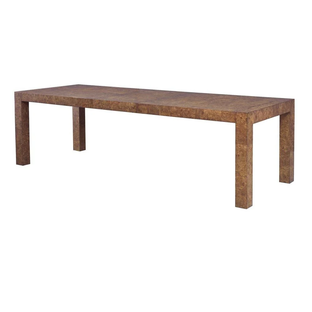 Black Label Ingrain Extension Dining Table in Cocoa Brown 213 - 264 Cm - Image 3