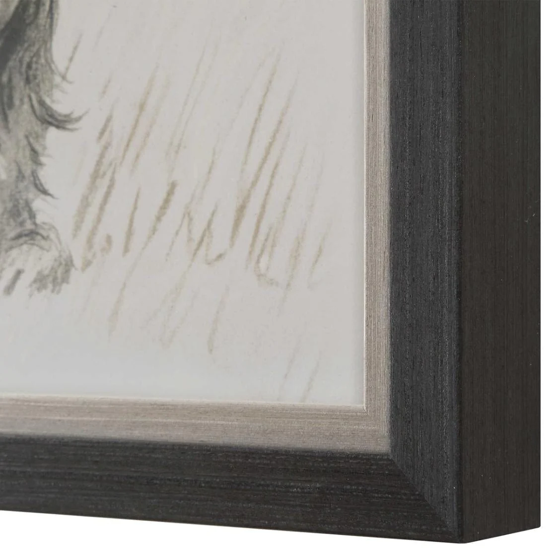 Uttermost Loyal Companion Framed Dog Prints, Set of 9 - Image 4