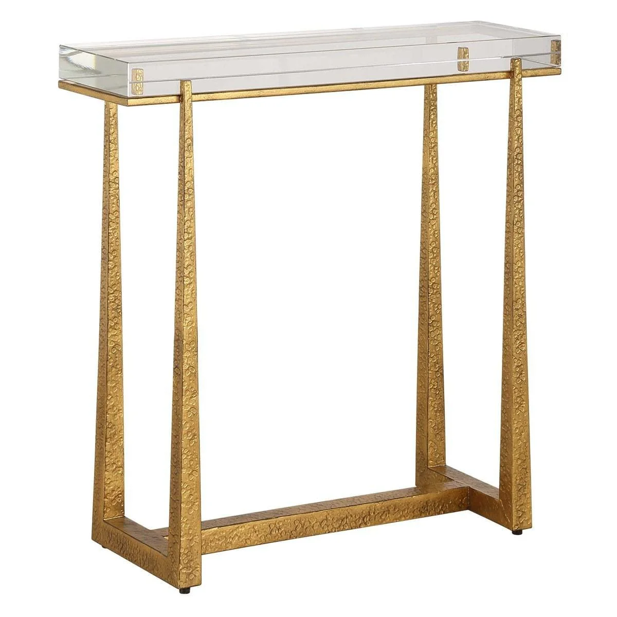Uttermost Midas Thick Crystal Accent Table - Image 3