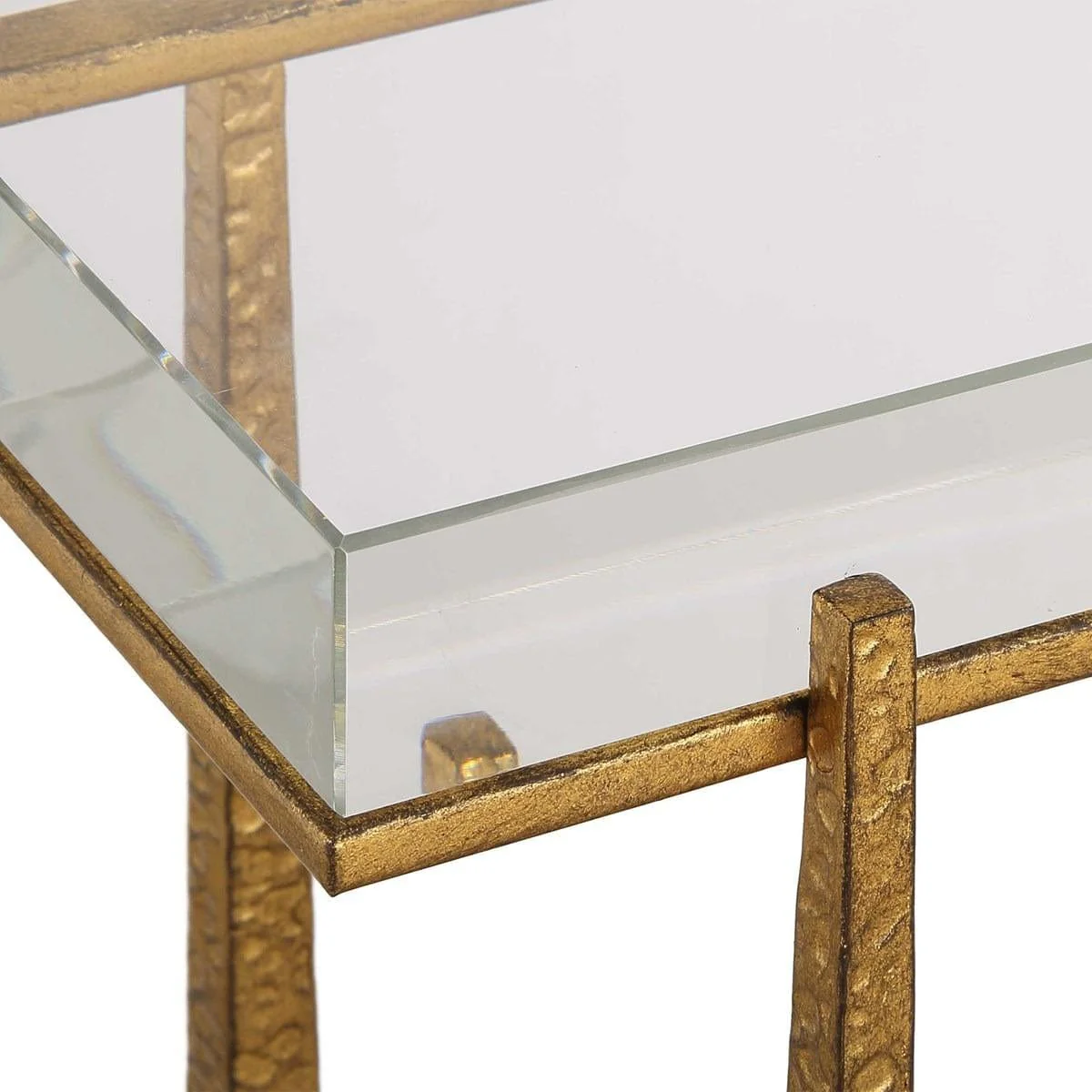 Uttermost Midas Thick Crystal Accent Table - Image 6