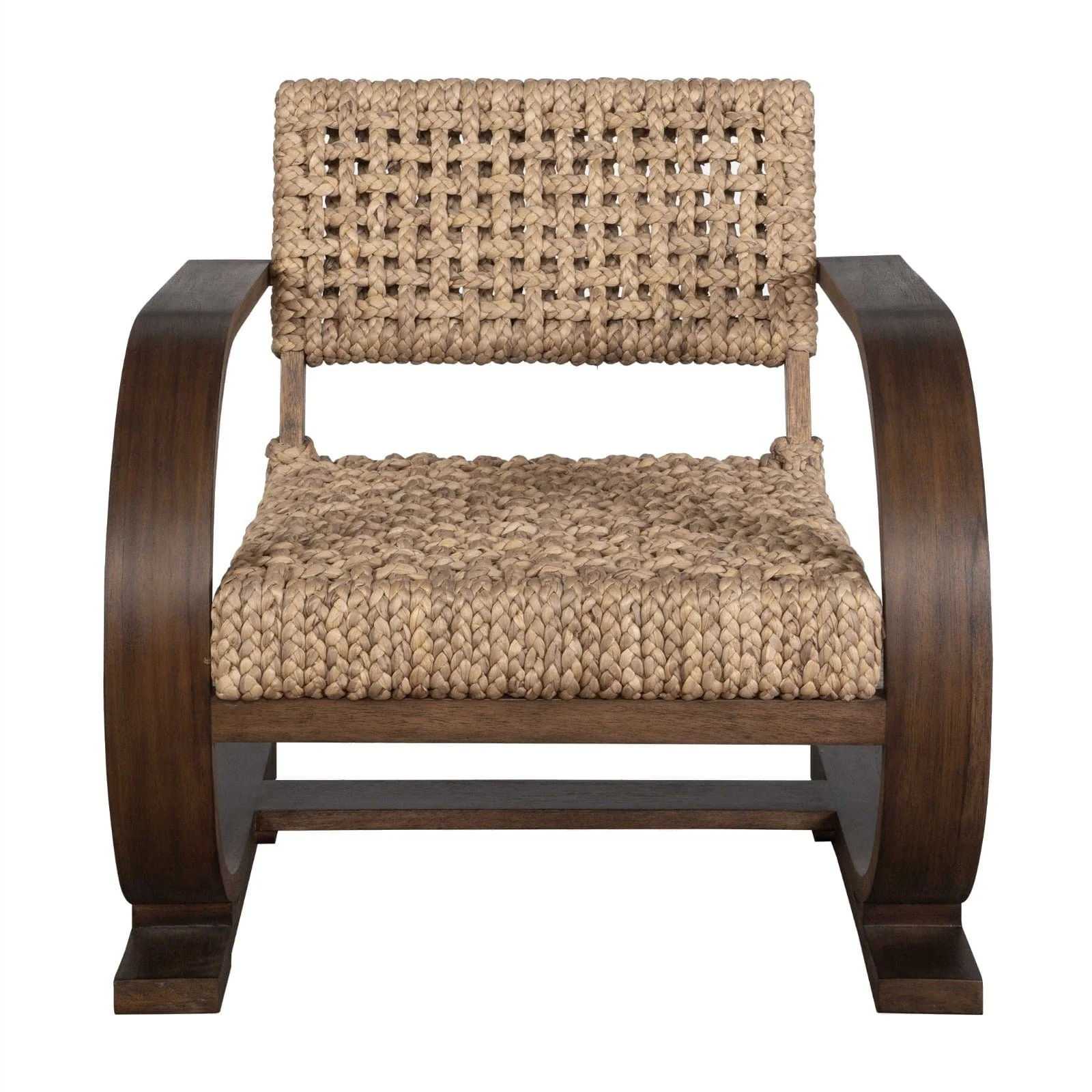 Uttermost Rehema Accent Chair in Walnut - Image 4