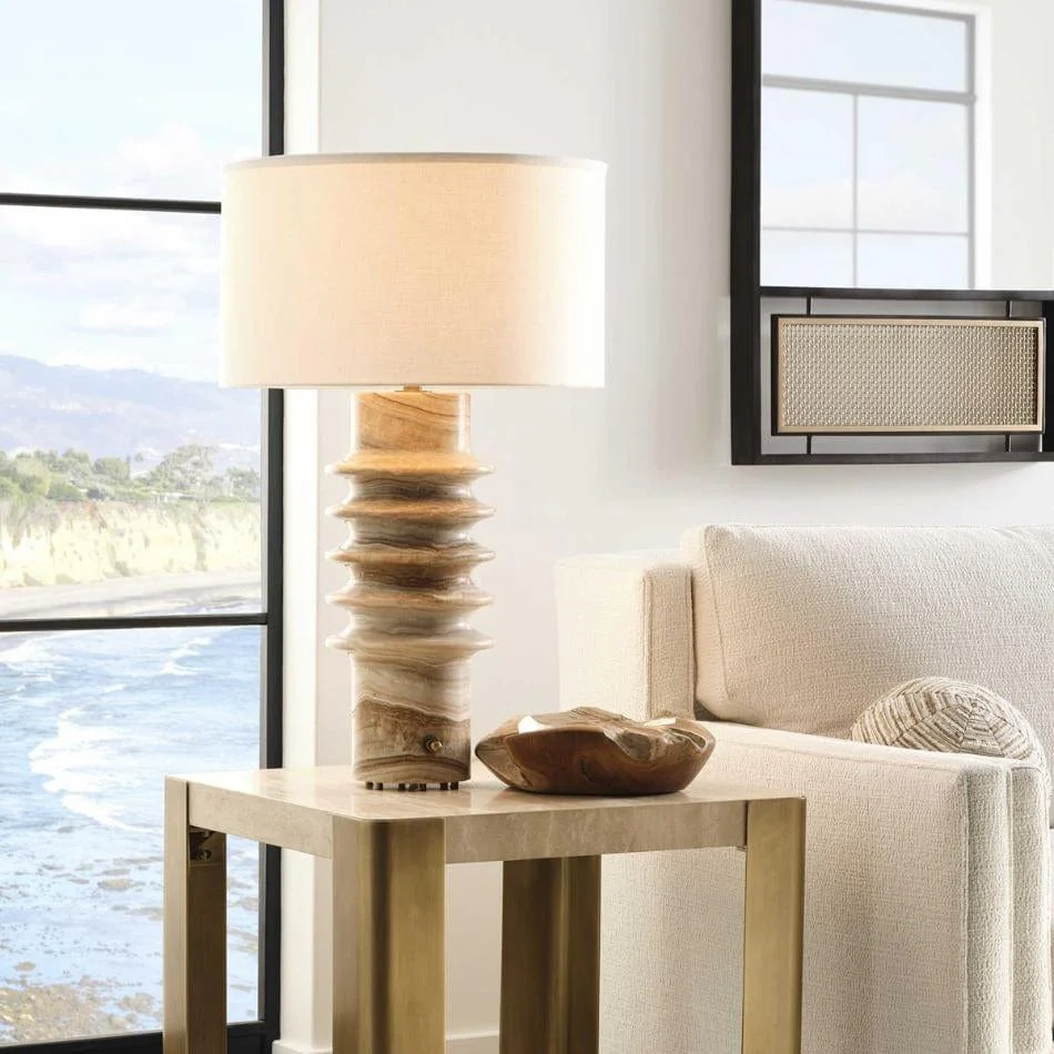 Black Label Ring Around Table Lamp