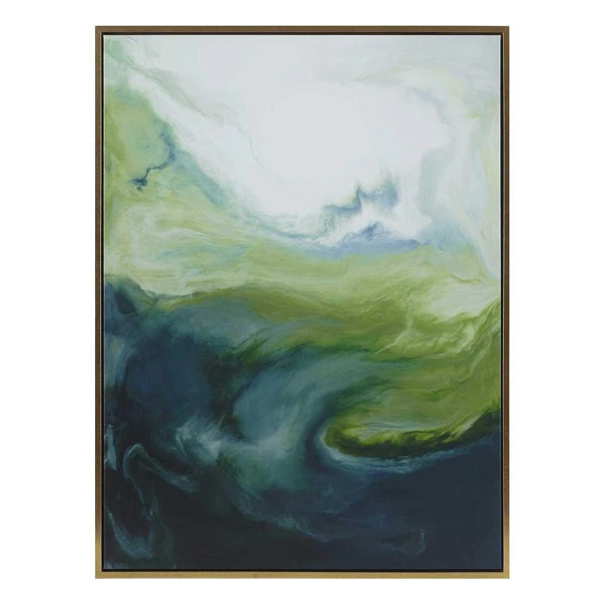 Uttermost Serene Green Framed Abstract Art - Image 5