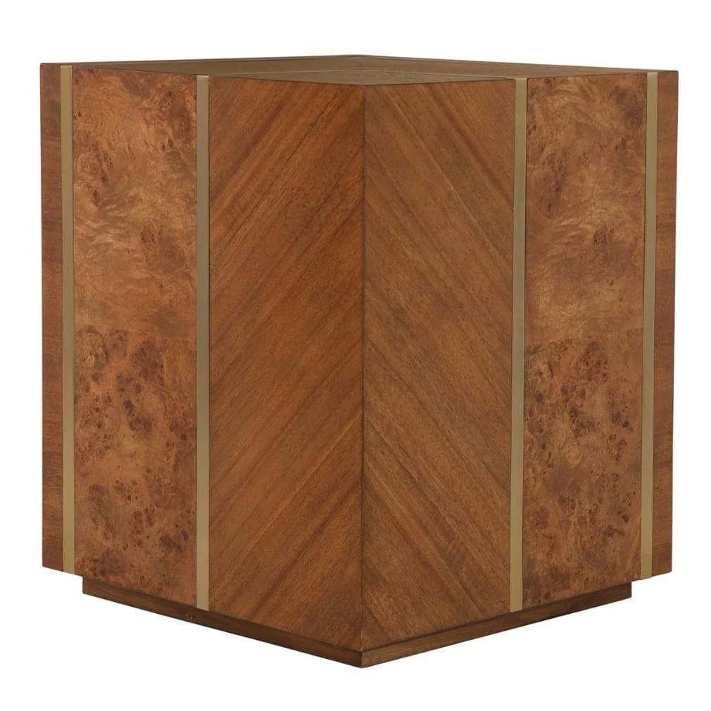 Uttermost Seven Wonders Wooden Side Table - Image 5