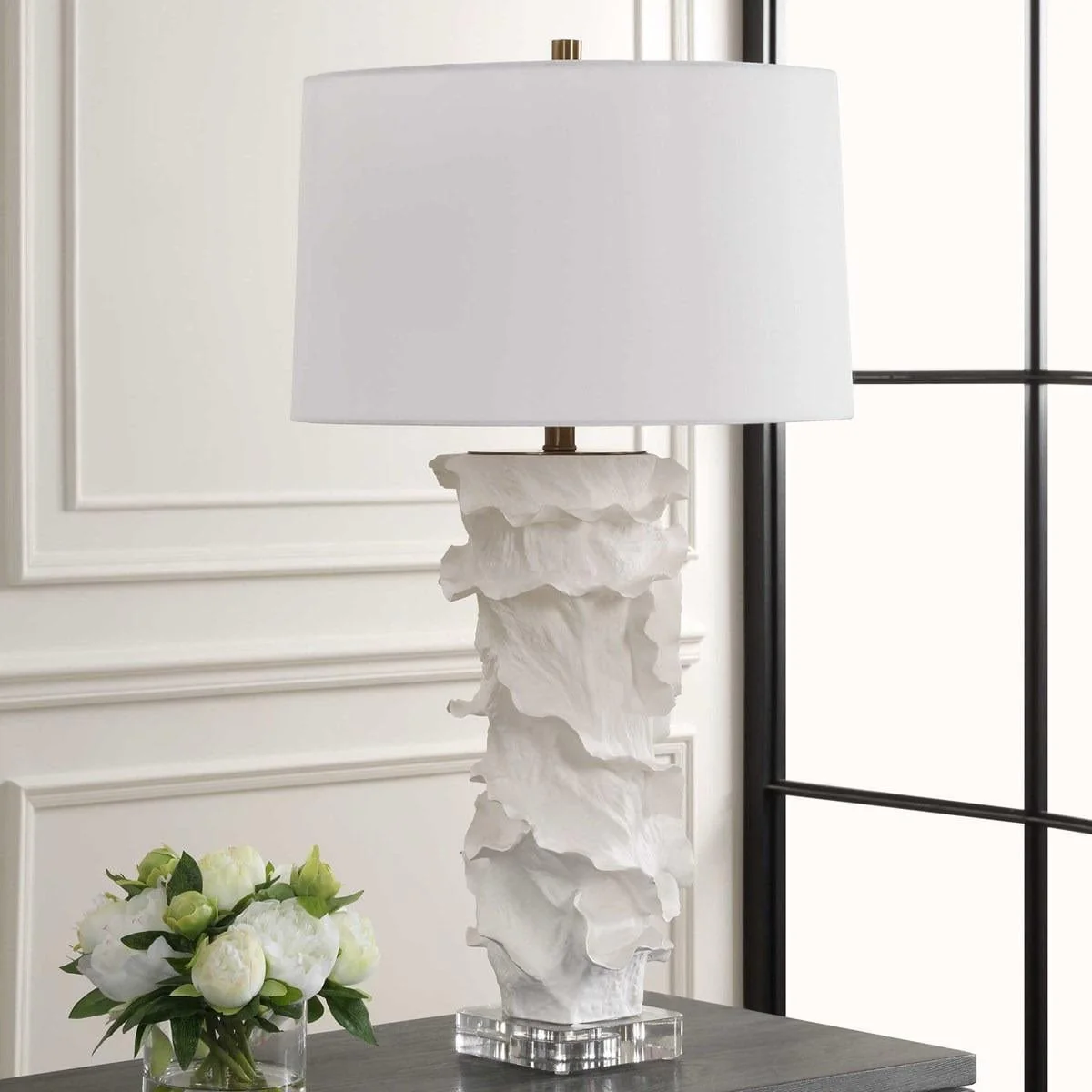 Uttermost Wisp White Table Lamp - Image 5