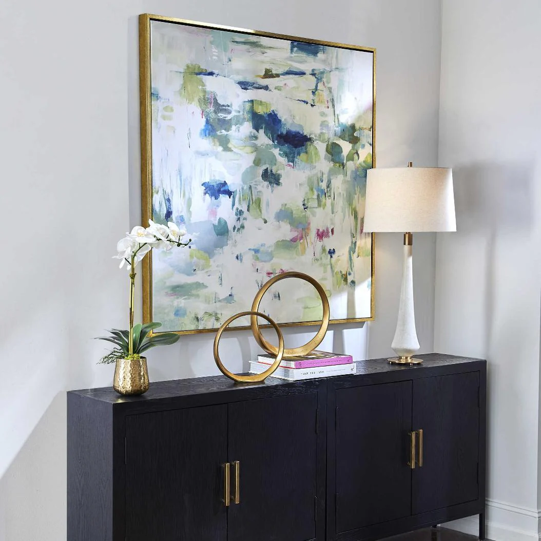 Uttermost Abstract Reflections Framed Canvas - Image 3