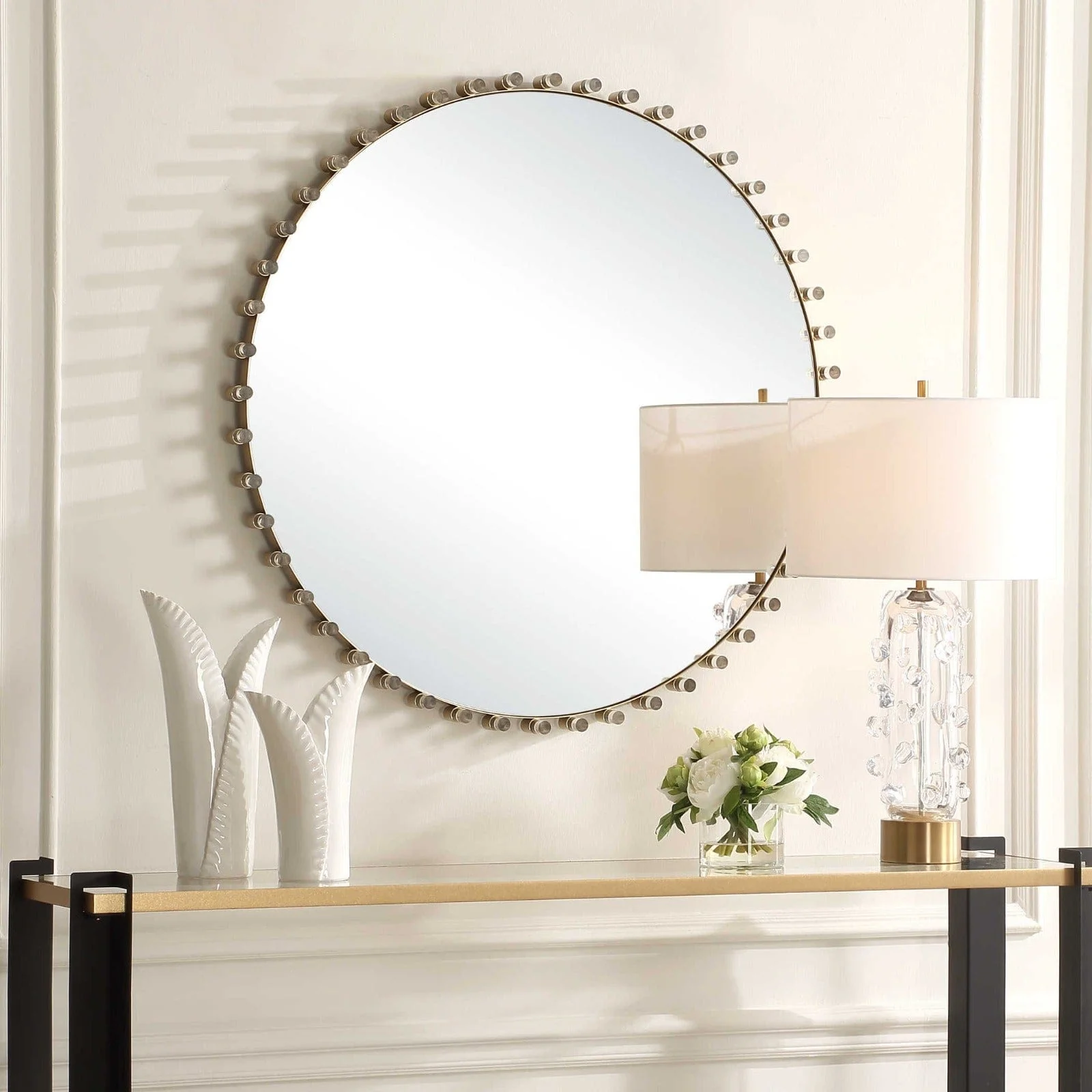 Avelyne Round Mirror - Image 3