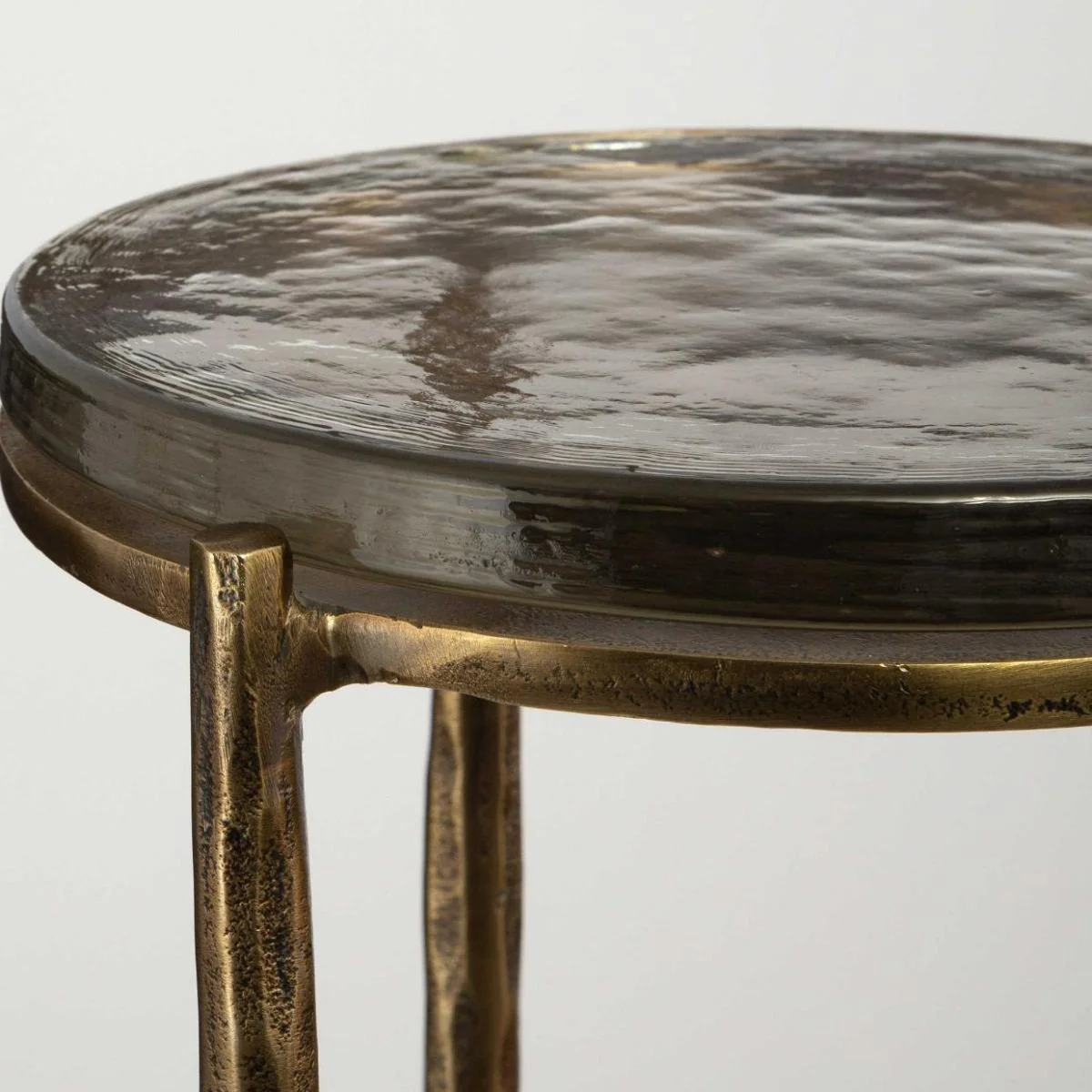 Uttermost Eternity Brass Accent Table - Image 3