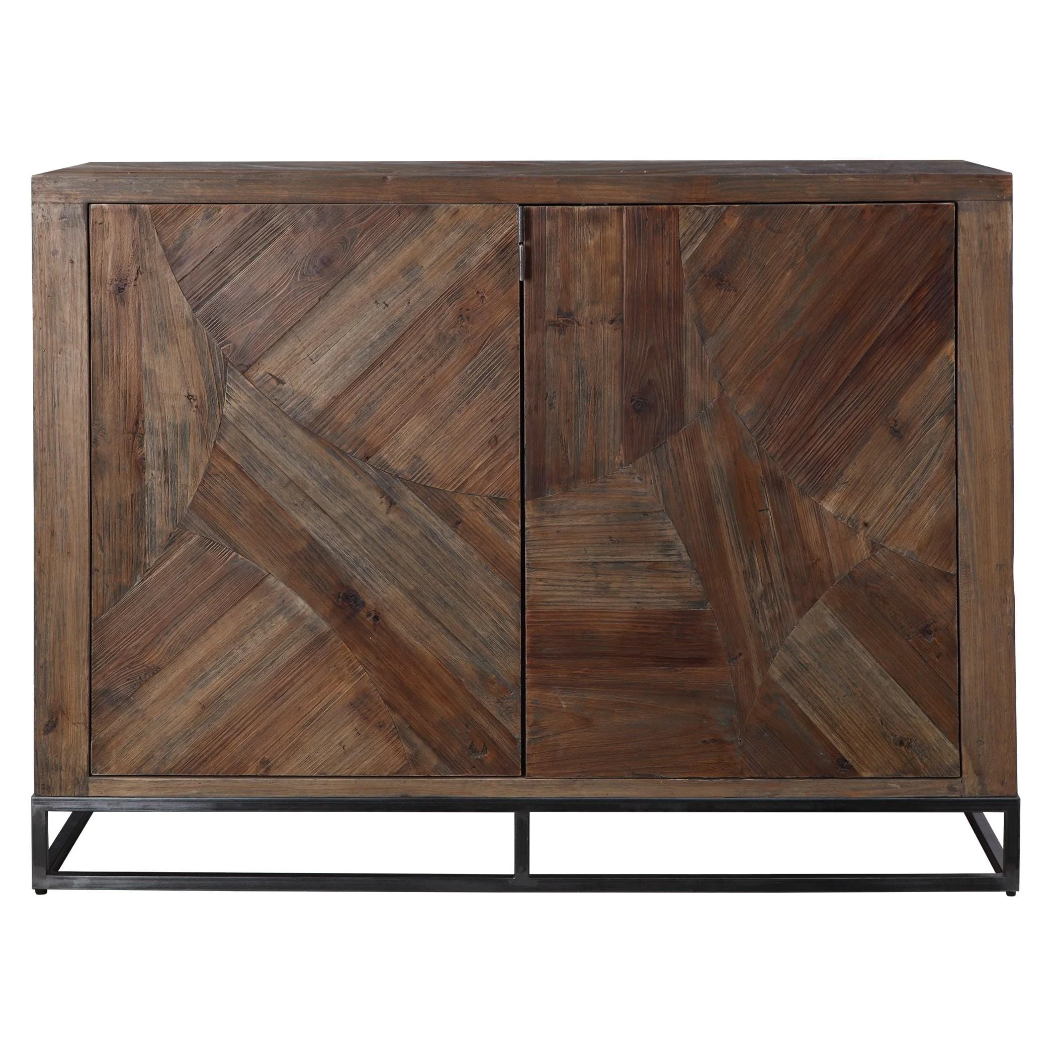 Uttermost Evros Reclaimed Wood 2 Door Cabinet - Image 4