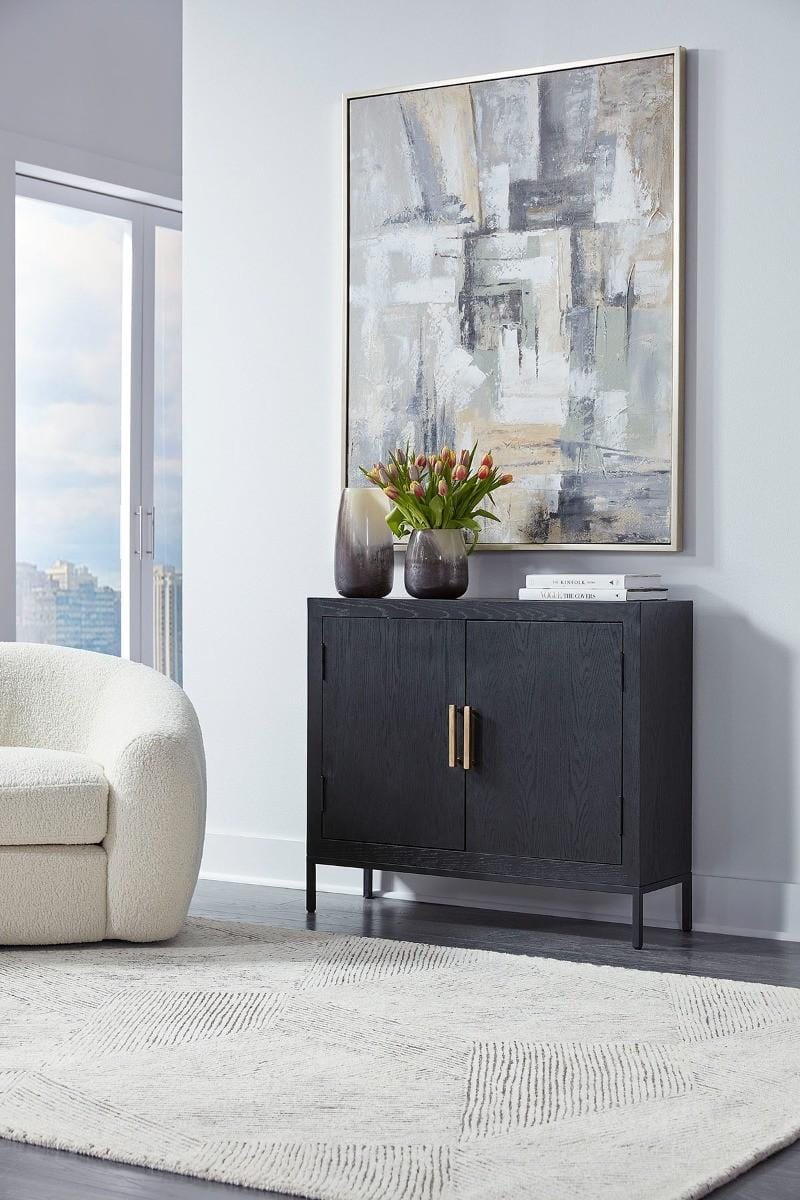 Uttermost Front Range Dark Oak 2 Door Cabinet - Image 12