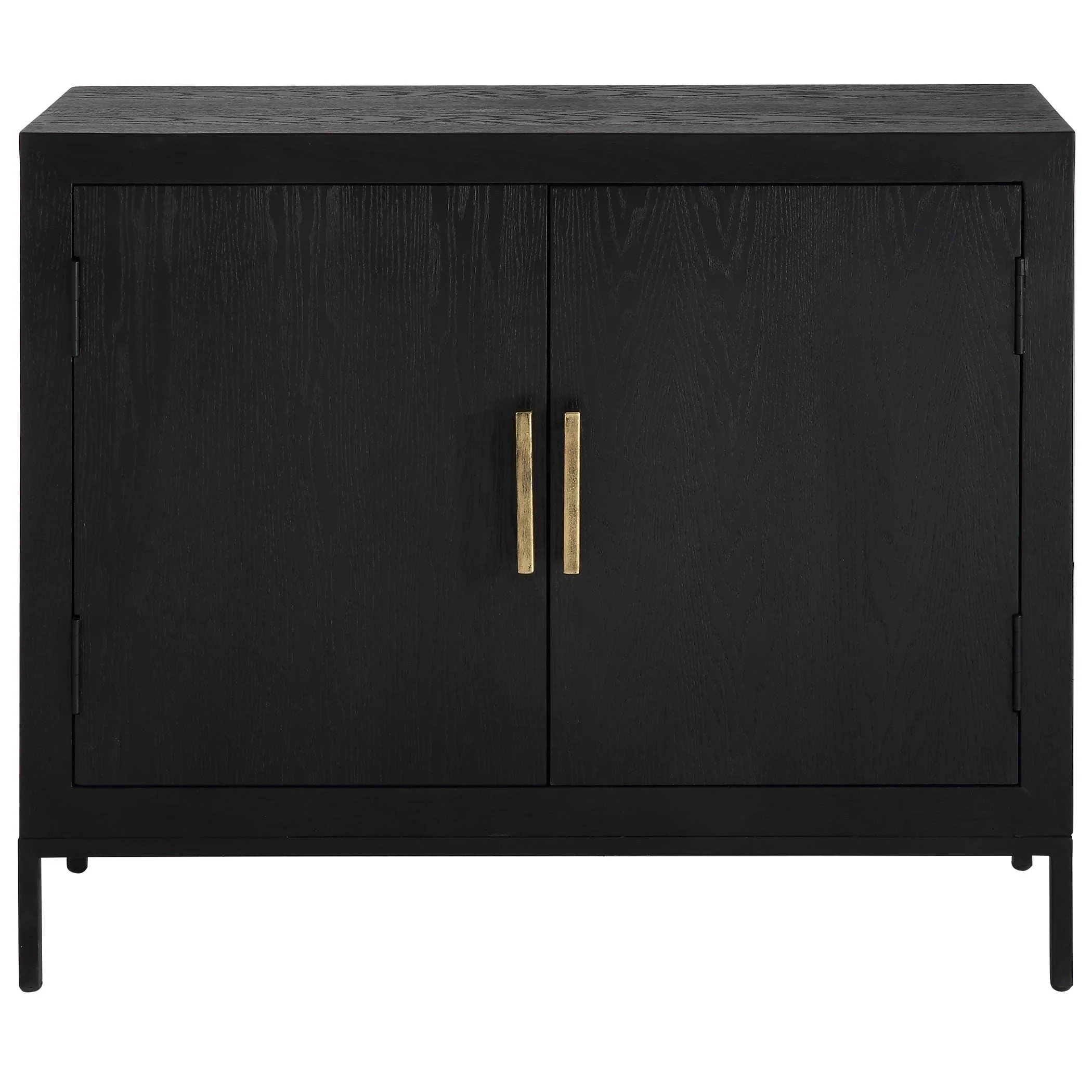 Uttermost Front Range Dark Oak 2 Door Cabinet - Image 14