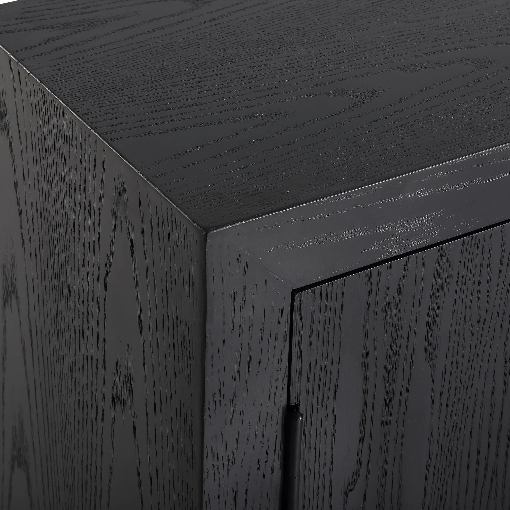 Uttermost Front Range Dark Oak 2 Door Cabinet - Image 16