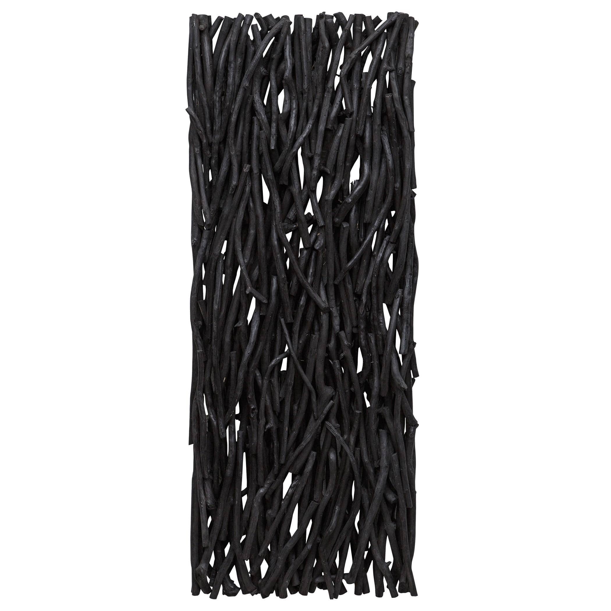 Uttermost Gathered Teak Black Wood Wall Decor - Image 2