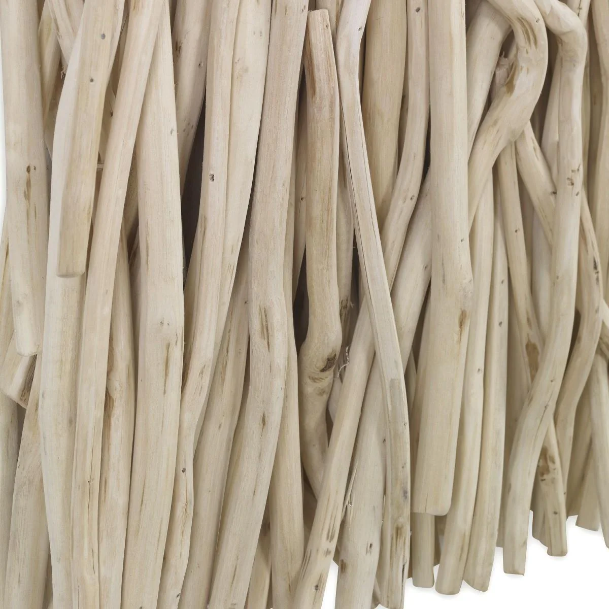Uttermost Gathered Teak Square Bleached Wood Wall Decor - Image 3
