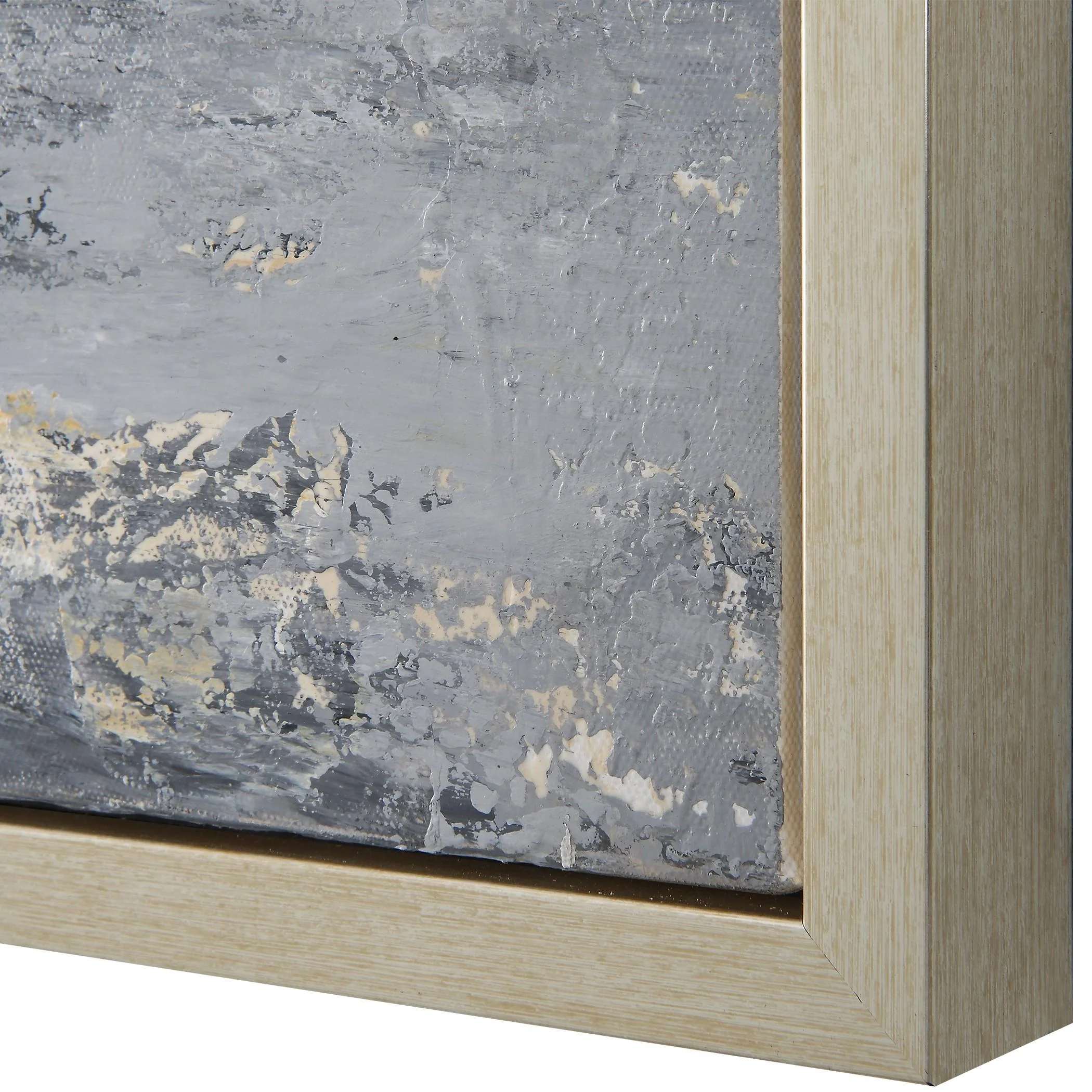 Uttermost Intuition Hand Painted Abstract Art - Image 3