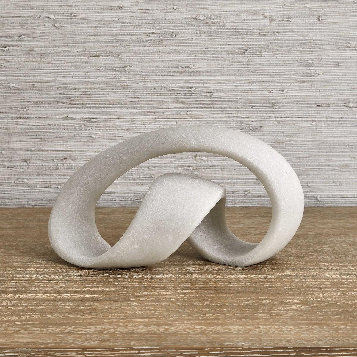 Black Label Knot Now Sculpture - Image 3