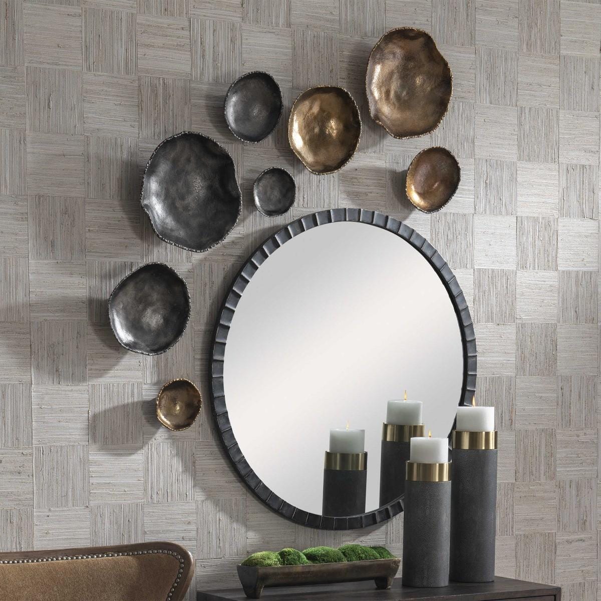 Uttermost Lucky Coins Nickel Wall Decor, Set/4 - Image 4