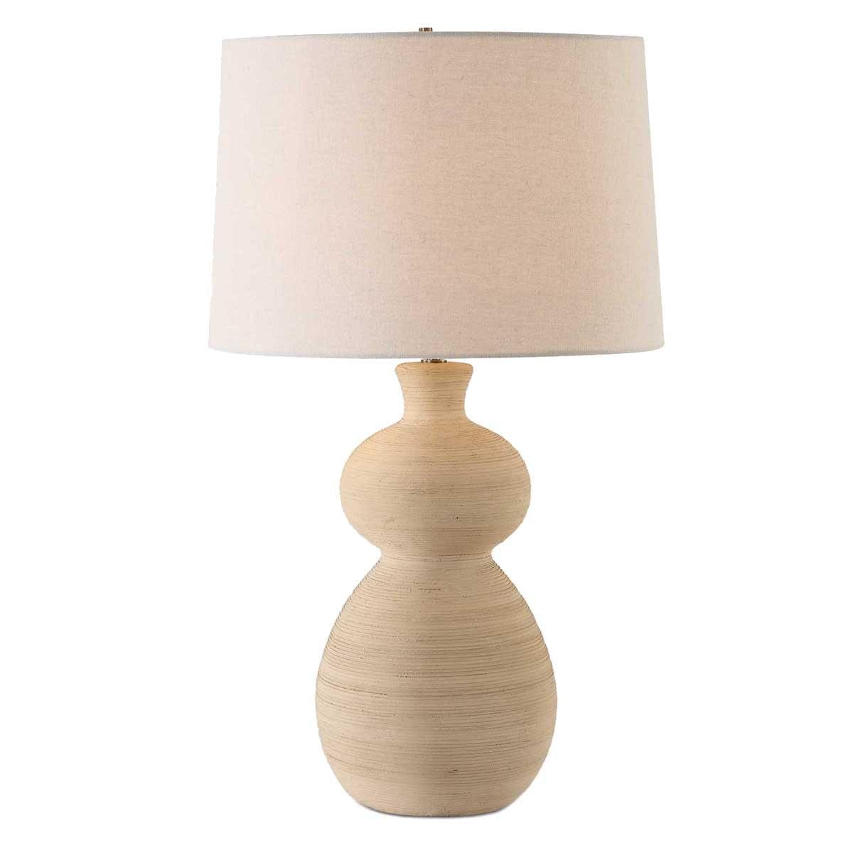 Pueblo Fired Clay Table Lamp - Image 2