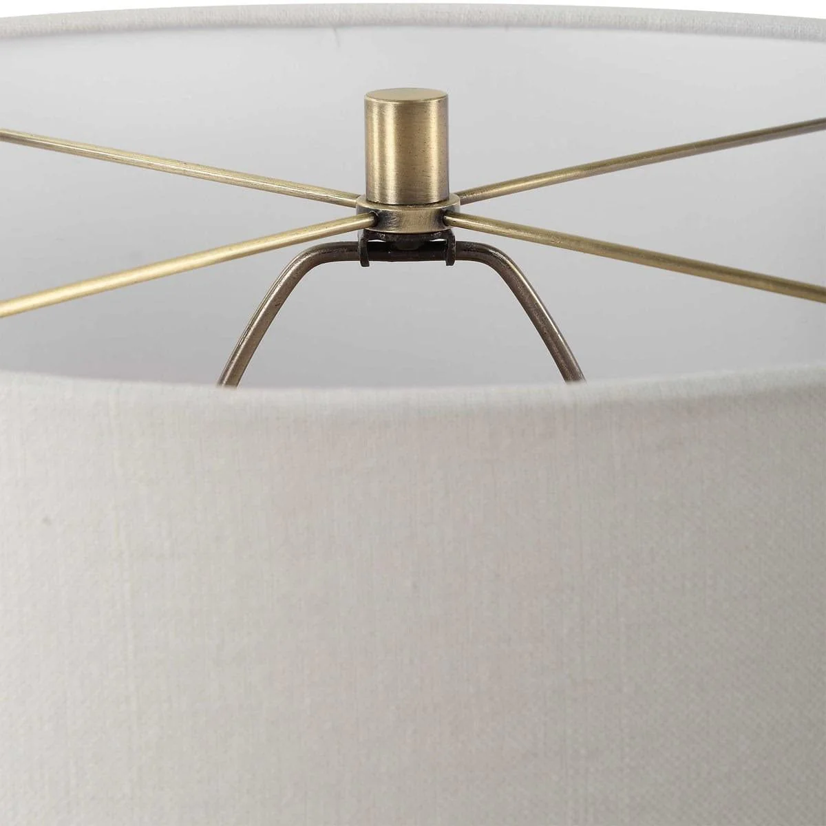 Strata Tan Glaze Table Lamp - Image 4