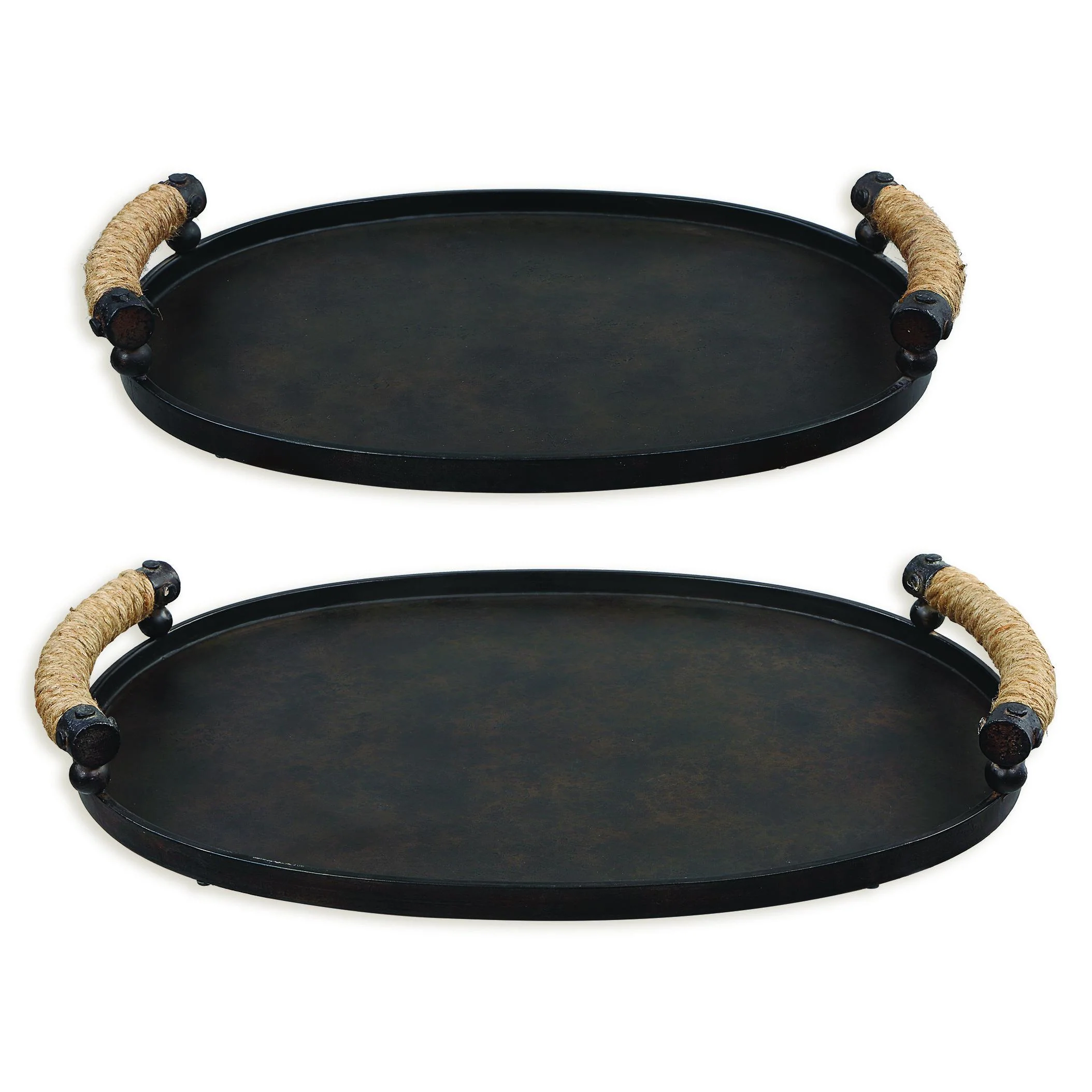 Uttermost Viggo Bronze Trays, Set/2 - Image 5