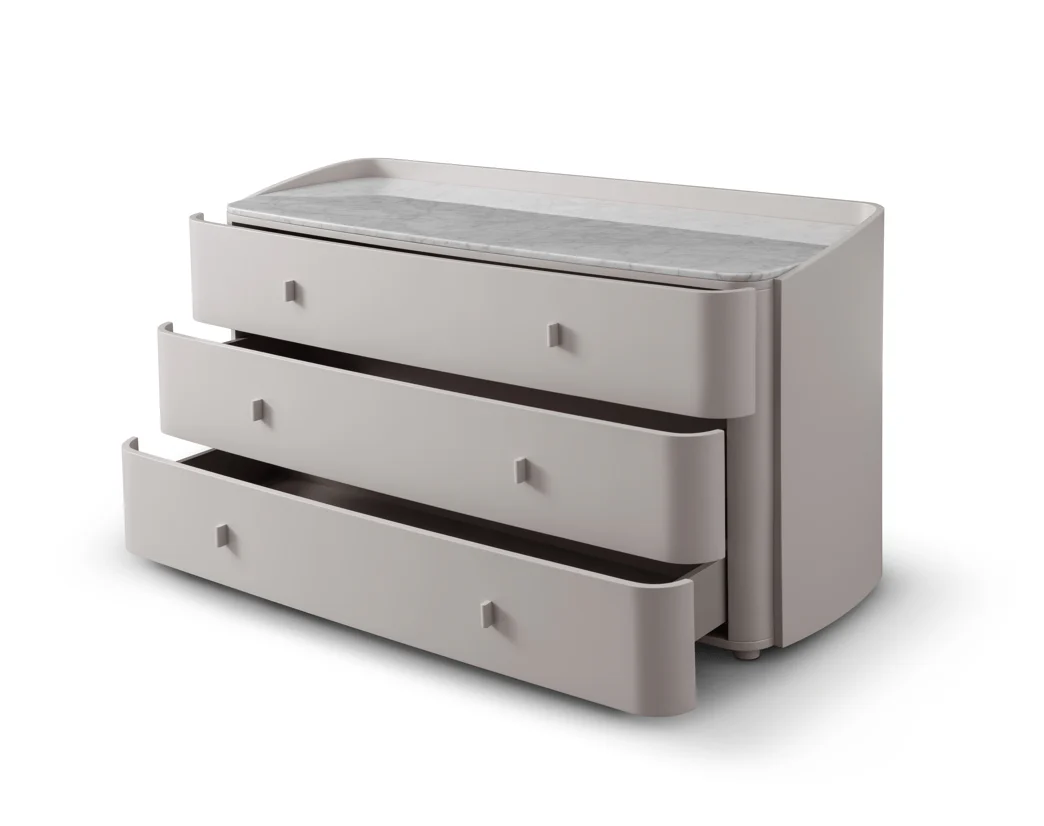 Vertu Dresser - Matte Beige - Image 5