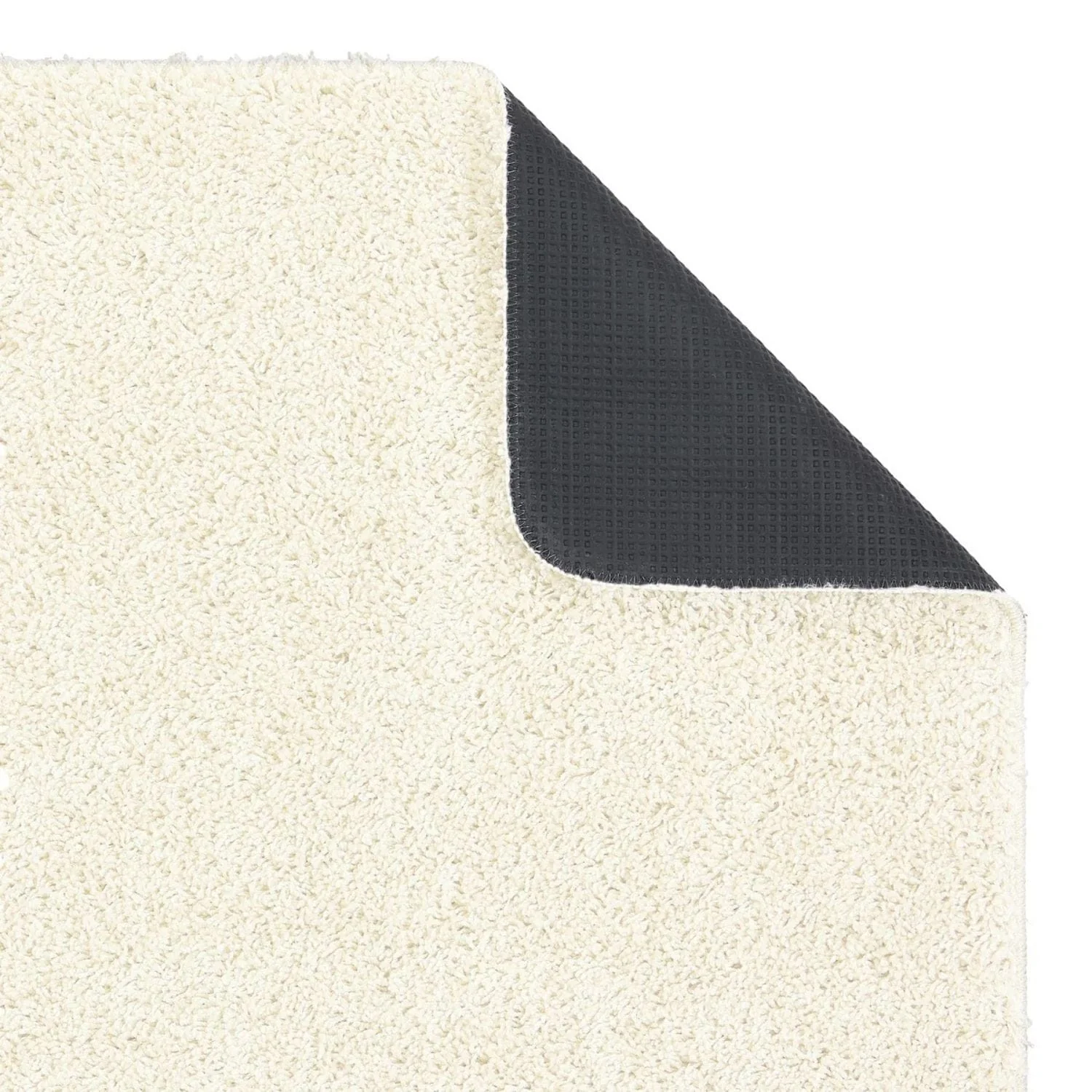 Washable Ghost Ivory Shaggy Rug - Image 4
