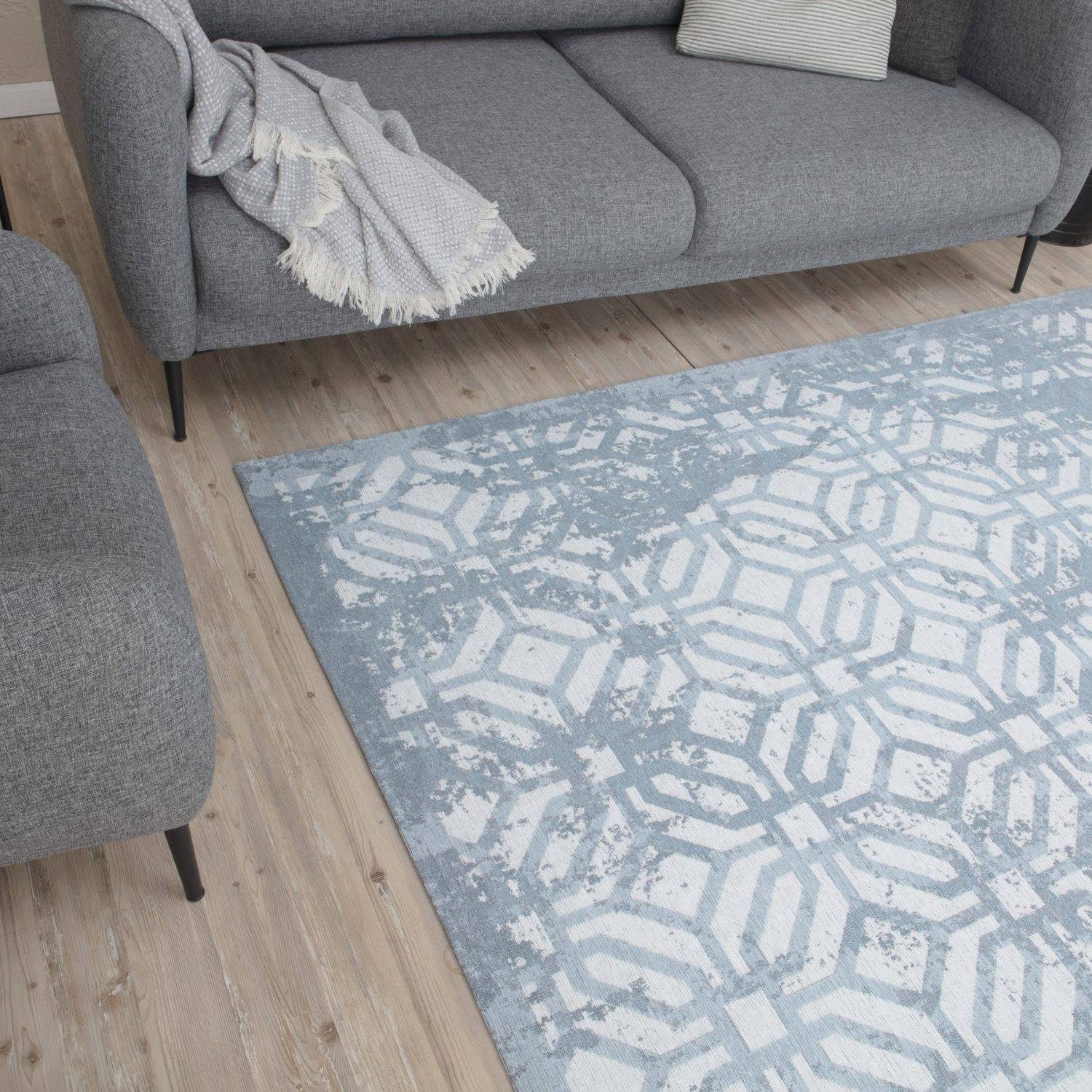 Washable Rug Carina Blue | 6931B - Image 6