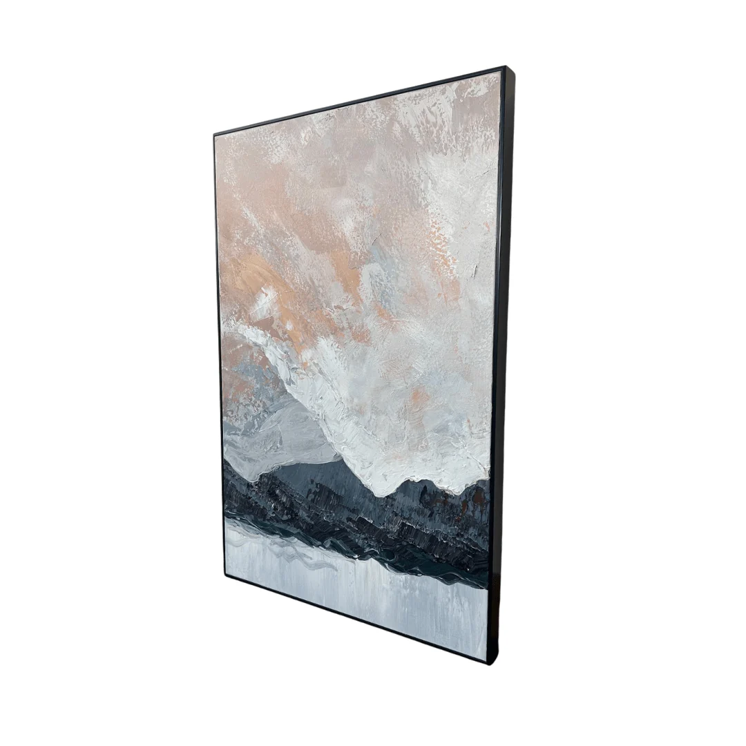 Winter Morning - Oil painting - Image 5